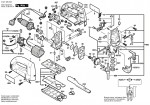 Bosch 0 601 589 041 GST 100 B Jig Saw 110 V / GB Spare Parts GST100B